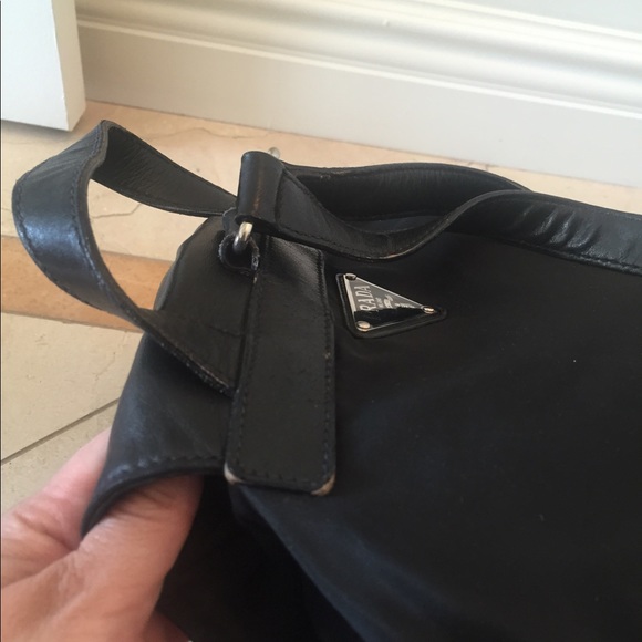 Prada Bag Black Leather& Nylon Backpack - Picture 7 of 11